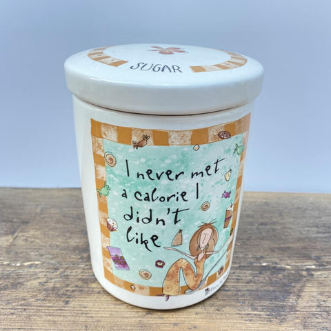 Johnson Bros Born To Shop Storage Jar, Sugar