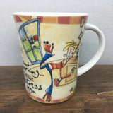 Johnson Brothers „Born To Shop“ Tasse (Guten Morgen, lass den Stress beginnen...)