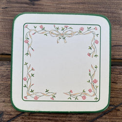 Johnson Bros "Eternal Beau" Coaster - Green Trim
