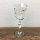 Johnson Brothers Eternal Beau Wine Glass (Green Trim)