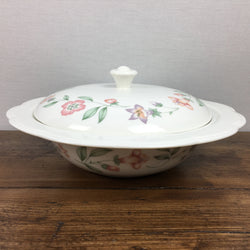 Johnson Bros Floral Lidded Serving Dish