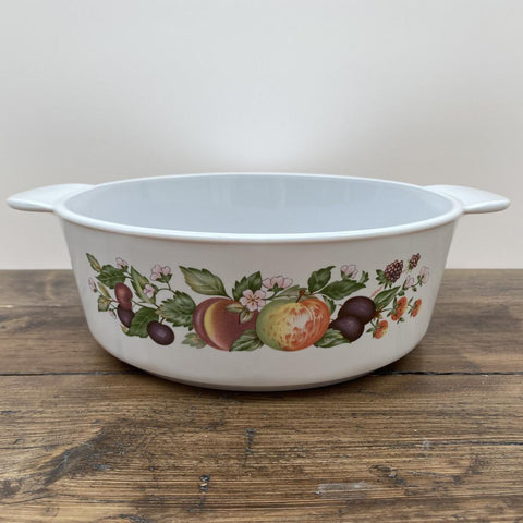 Johnson Bros Fresh Fruit Pyrex Casserole Dish, 5 Pints - No Lid