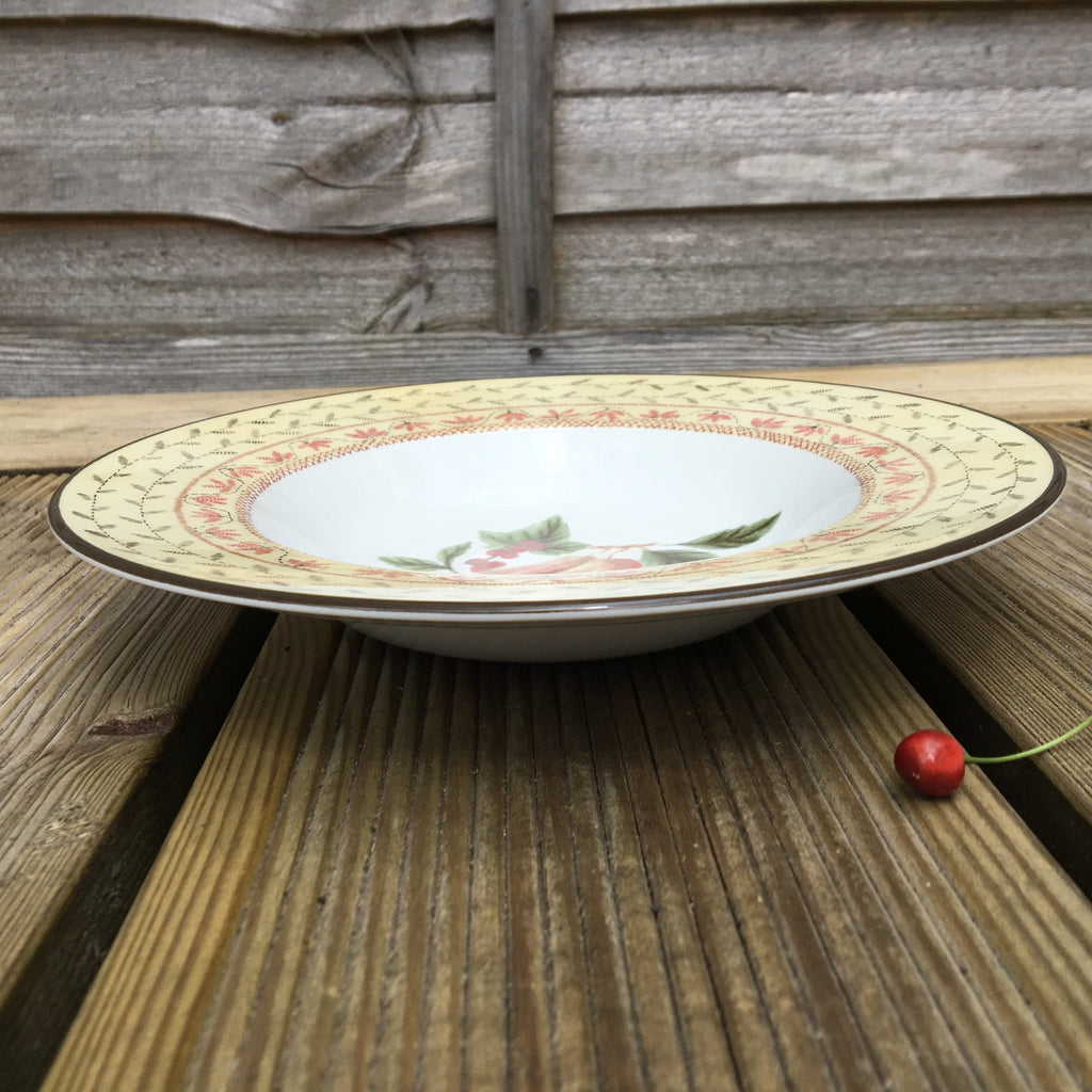 Johnson Bros "Fruit Sampler" Rimmed Soup/Pasta Bowl MrPottery