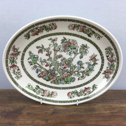 Johnson Brothers Indian Tree Oval Platter, 12" (Rimless)