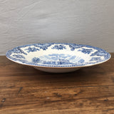 Johnson Bros Old Britain Castles Blue Pasta Bowl