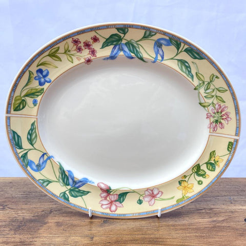 Johnson Bros Spring Medley Oval Serving Platter