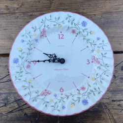 Johnson Bros Summer Chintz Wall Clock