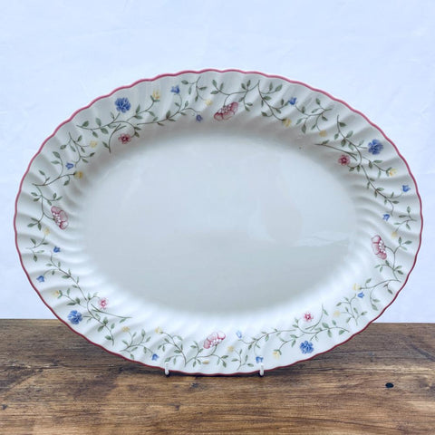 Johnson Bros Summer Chintz Oval Platter, 15.5"