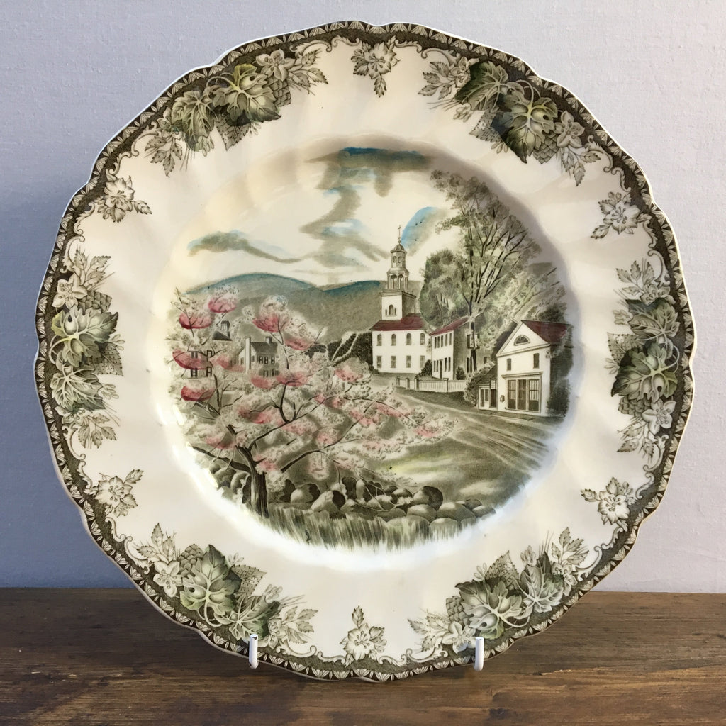 Johnson Bros The Friendly Village Dinner Plate The Village Green MrPottery