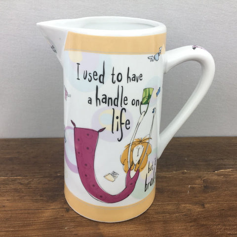Johnson Brothers Born To Shop 2 Pint Pitcher