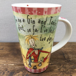 Johnson Bros Born To Shop Mug, Gin and Tonic Diet