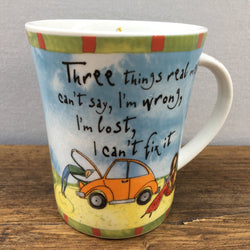 Johnson Brothers Born To Shop Mug - Three things real mean can't say