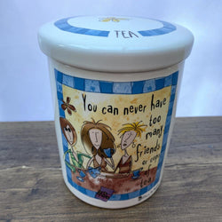 Johnson Brothers Born To Shop Tea Storage Jar