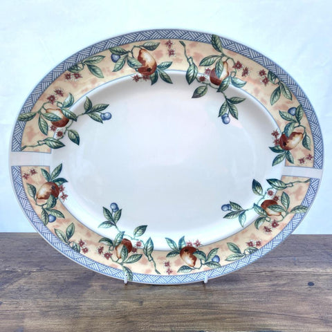Johnson Bros Golden Pear 14" Oval Serving Plate