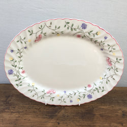 Johnson Bros Summer Chintz Oval Platter, 12"