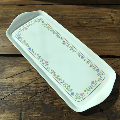 Johnson Bros Summer Chintz Sandwich Tray (Melamine)