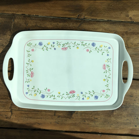 Johnson Bros Summer Chintz Tea Tray, Large (Melamine)