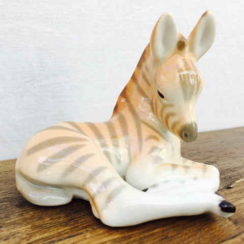 Lomonosov Zebra Foal, USSR Backstamp