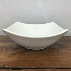M & S Andante Square Soup/Cereal Bowl, White