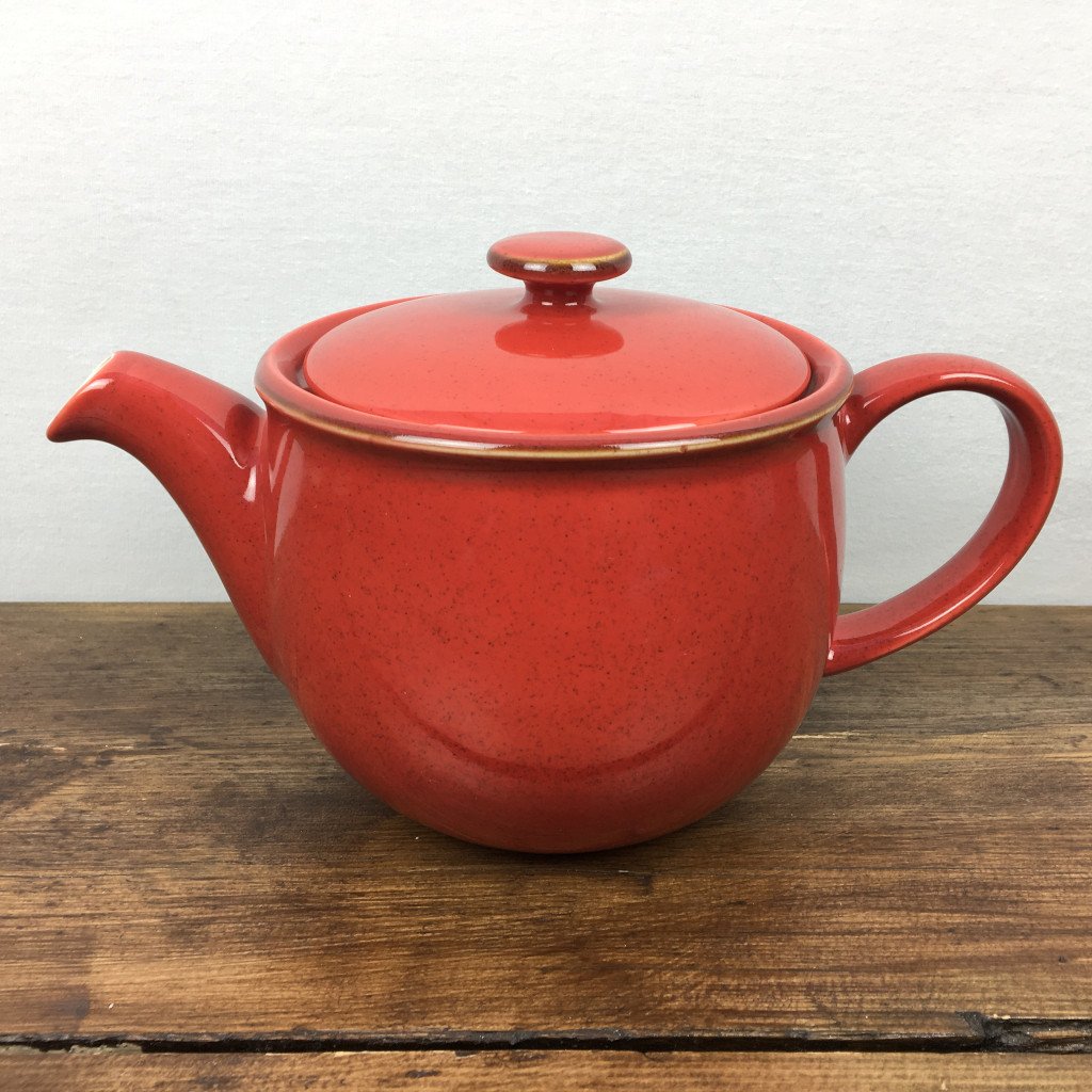M & S "Hamilton (Red)" Teapot MrPottery