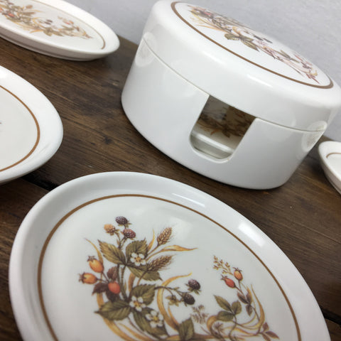 Marks & Spencer « Harvest » Ensemble de dessous de verre en boîte (mélamine)