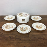 Marks & Spencer « Harvest » Ensemble de dessous de verre en boîte (mélamine)