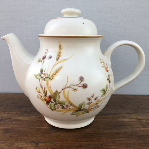 Théière Marks & Spencer « Harvest », style arrondi, 1,75 pinte