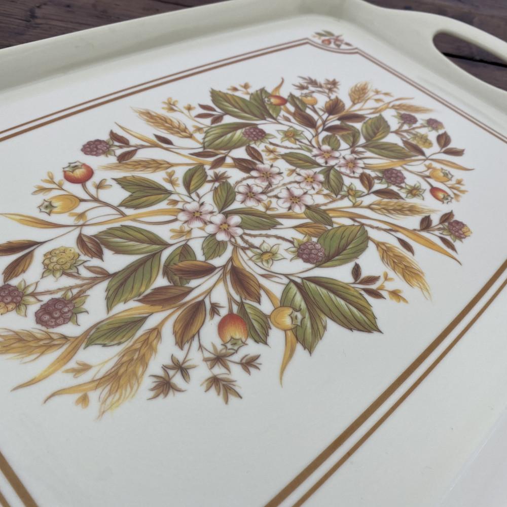 Marks & Spencer "Harvest" Tea Tray (Melamine) MrPottery