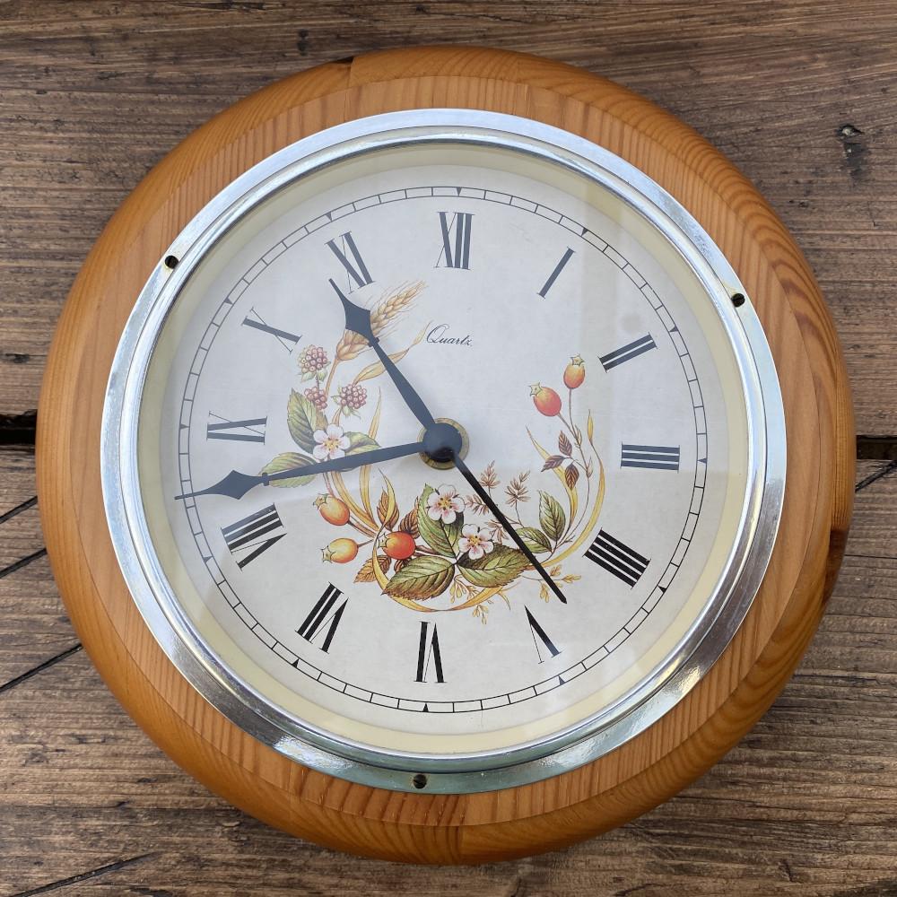 Marks & Spencer "Harvest" Wall Clock MrPottery
