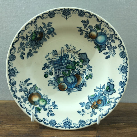 Masons Fruit Basket (Blue) Jumbo Saucer