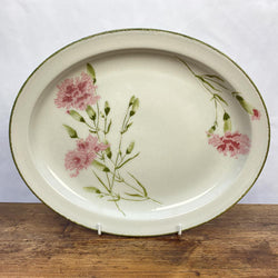 Midwinter Invitation Oval Serving Platter, 12"