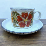 Midwinter Nasturtium Breakfast Cup & Saucer