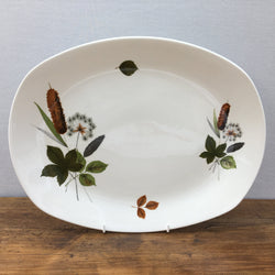 Midwinter Riverside Oval Platter, 13.5"