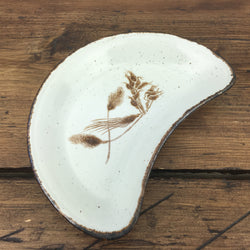 Midwinter Wild Oats Crescent Tea Plate