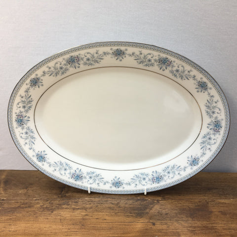 Noritake Blue Hill Oval Platter, 14"