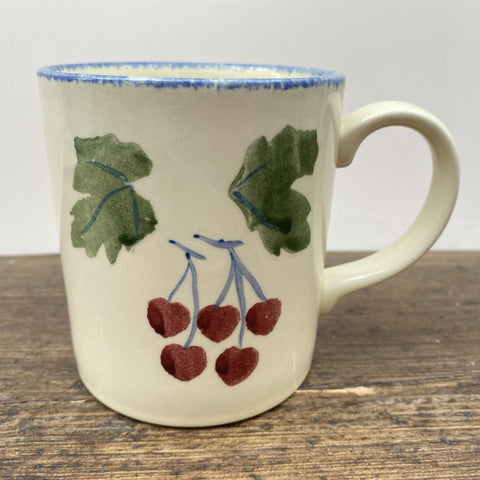 Poole Pottery Dorset Fruit Straight Sided Cherries Mug