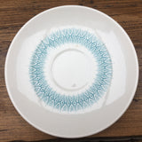 Poole Pottery Arabesque Blue Tea Saucer