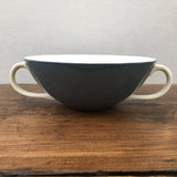 Poole Pottery Blue Moon Lugged Soup Bowl