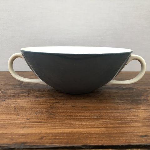 Poole Pottery Blue Moon Lugged Soup Bowl