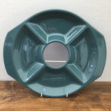 Poole Pottery Blue Moon Crudités Plate