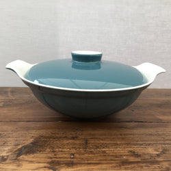 Poole Pottery Blue Moon Lidded Serving Dish (Contour)