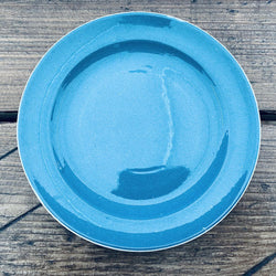 Poole Pottery Blue Moon Rimmed Biscuit Plate