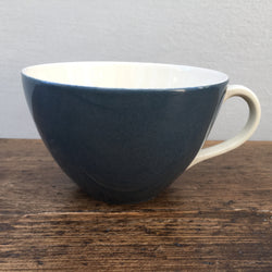 Poole Pottery Blue Moon Streamline Breakfast Cup White Handle
