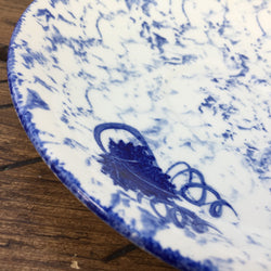 Poole Pottery Blue Vine Breakfast Saucer