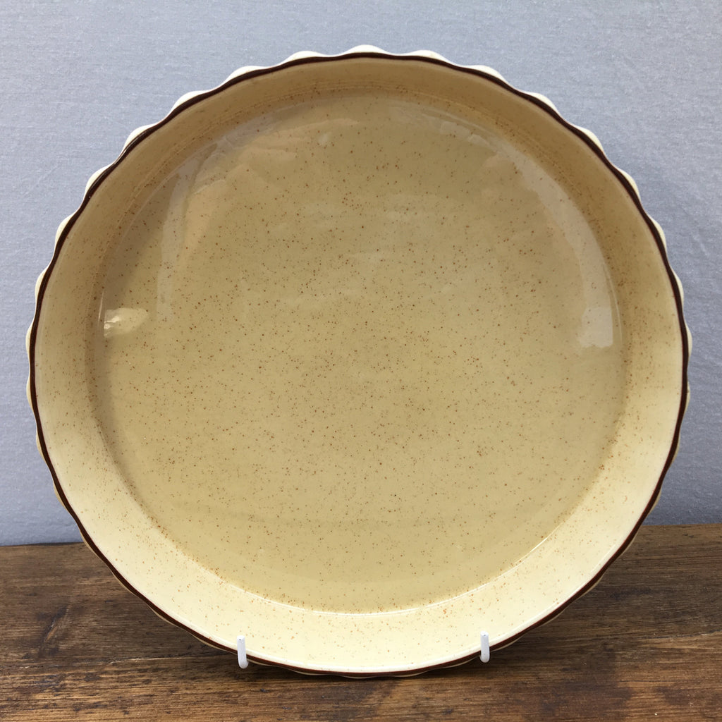 Poole Pottery "Broadstone" Flan Dish, 9.5" MrPottery