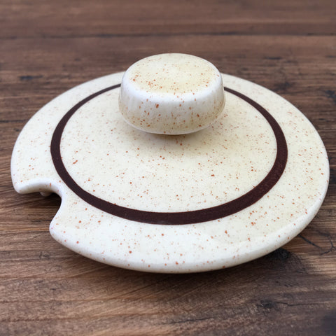 Spare Lid for Poole Pottery Broadstone Jam Pot