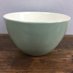Poole Pottery Celadon Breakfast Sugar Bowl - Contour