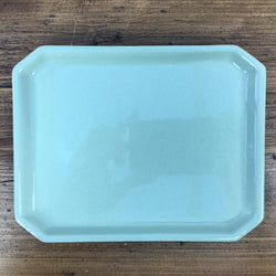 Poole Pottery « Celadon » Beurrier Underplate (Streamline)