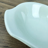 Poole Pottery Celadon Eared Bowl