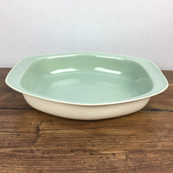 Poole Pottery Celadon Roasting Dish